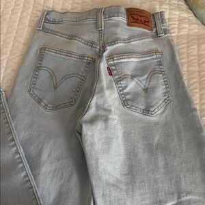 Levi's Sky Blue Denim Pants
